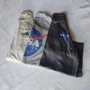 Lot of 3 NASA T-shirts